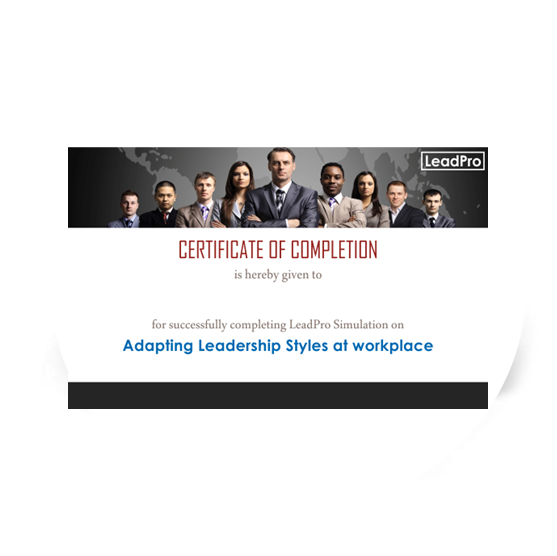 LeadPro Certificate